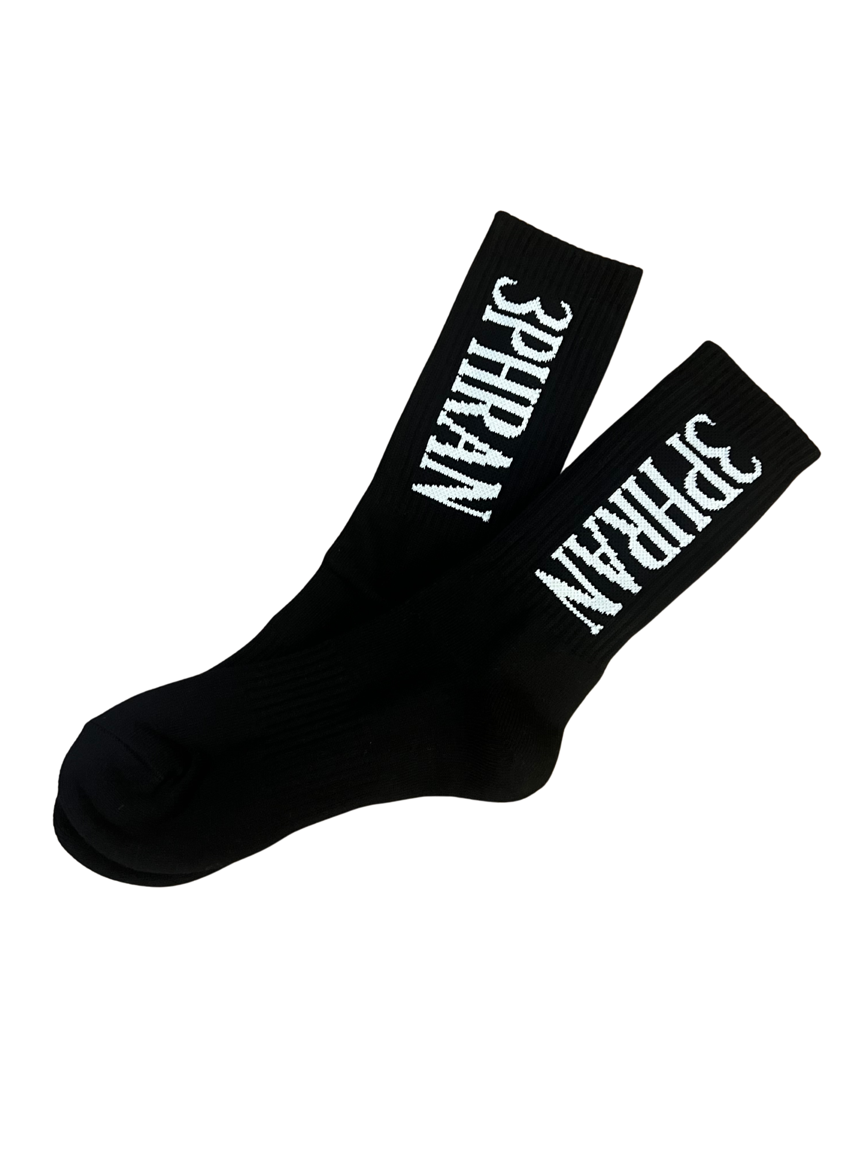 3PHRAN Black Socks
