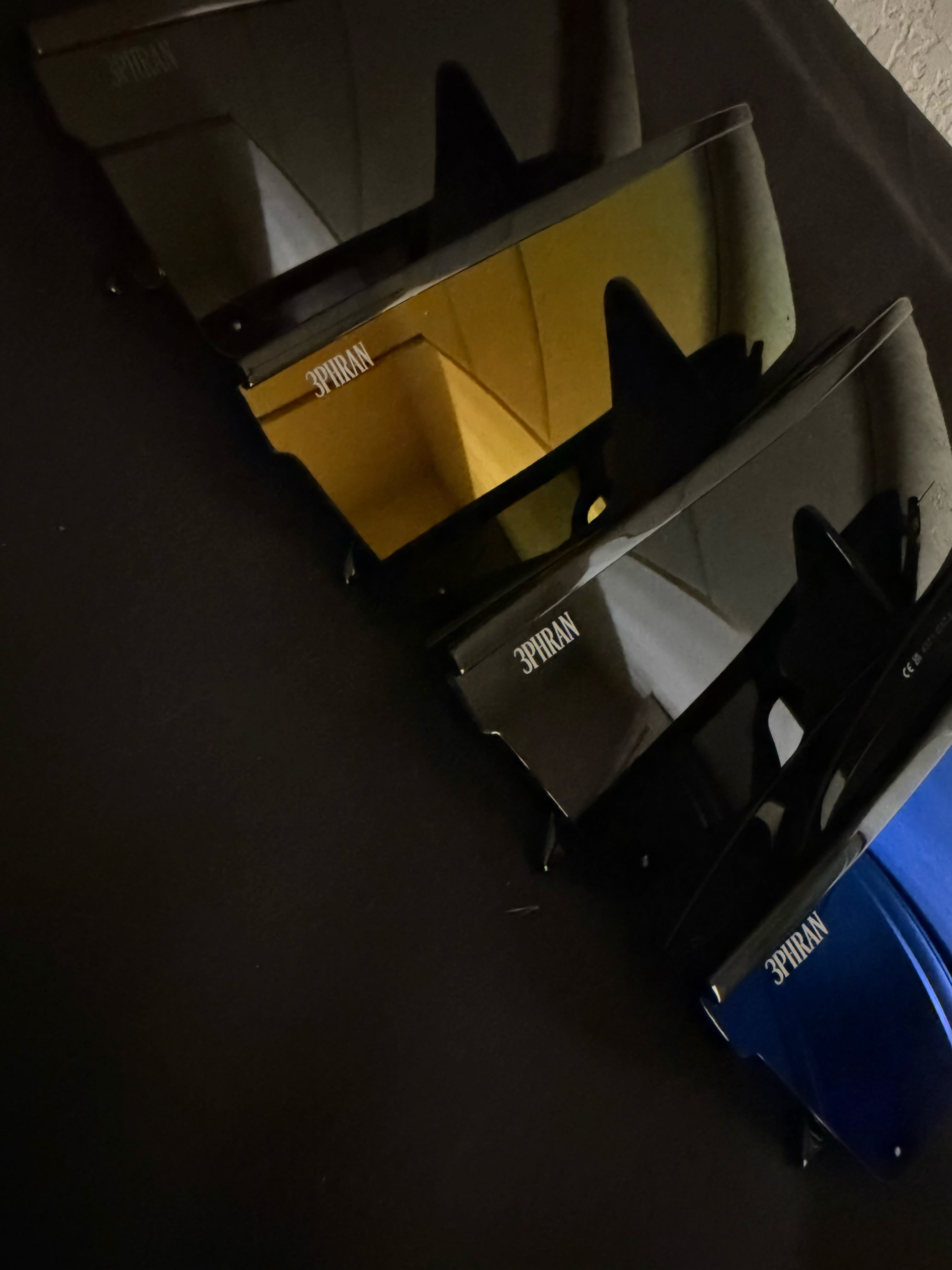 3PHRAN Oversized Square Sunglasses